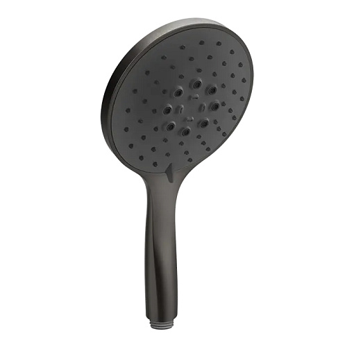 Gessi Emporio shower 3-позиционная душевая лейка с защитой отизвесткового налёта с черным диском, цвет: Black Metal Br. PVD