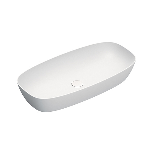 Catalano Alvea Раковина 80x40см накладная, без отв., цвет: белый матовый