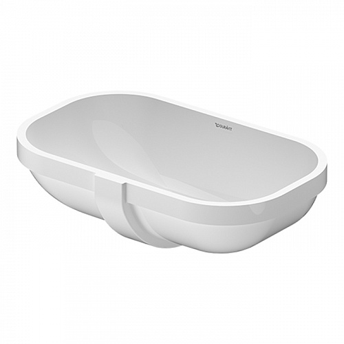 Duravit D-Code Раковина 52.5х32х17.5см., без отв., цвет: белый