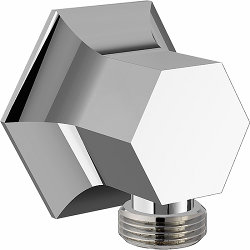 Cisal Cherie Вывод из стены для душевого шланга, цвет: хром