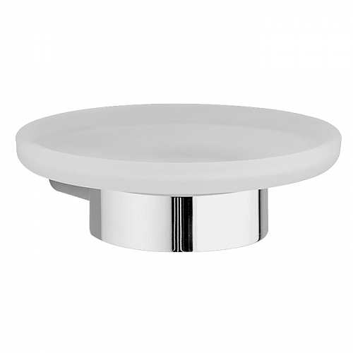 CISAL System Мыльница подвесная, цвет: матовое стекло/хром