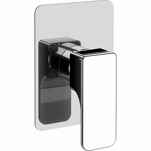 Cisal Cubic Встраиваемый однорычажный смеситель для душа, цвет: хром