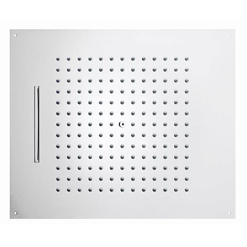 BOSSINI DREAM/2 Верхний душ 570 x 470 мм, 2 режима (дождь, каскад), цвет: белый матовый