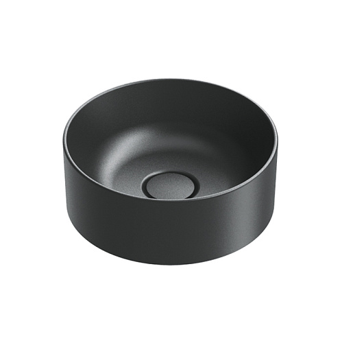 Catalano Zero Раковина 32см накладная, без отв., цвет: черный матовый