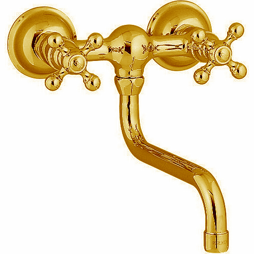 CISAL Arcana Ceramic Смеситель для кухни наружный, цвет: золот