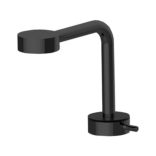 Cisal Slim Смеситель для раковины, на 1 отв., цвет: черный матовый