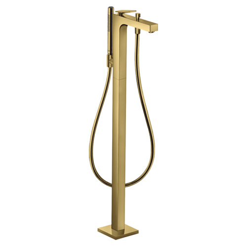 Axor Citterio Смеситель для ванны,напольный, с ручным душем, цвет: полированное золото