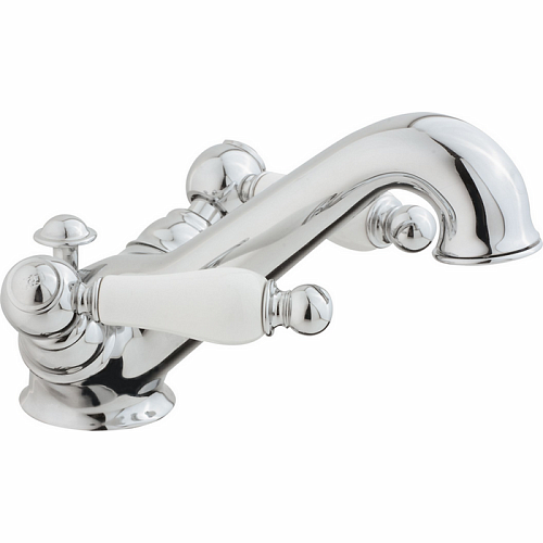 CISAL Arcana Toscana Смеситель двухвентильный для раковины на 1 отверстие с донным клапаном, цвет: хром 