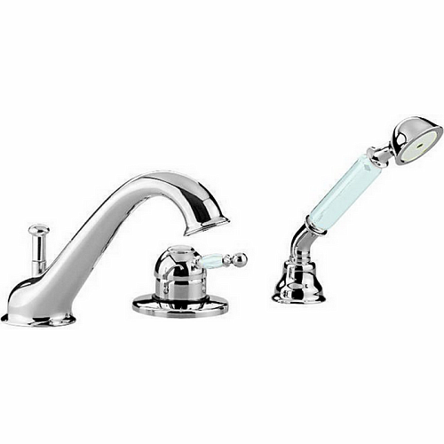 CISAL Arcana Empress Смеситель на борт ванны на 3 отверстия, цвет: хром