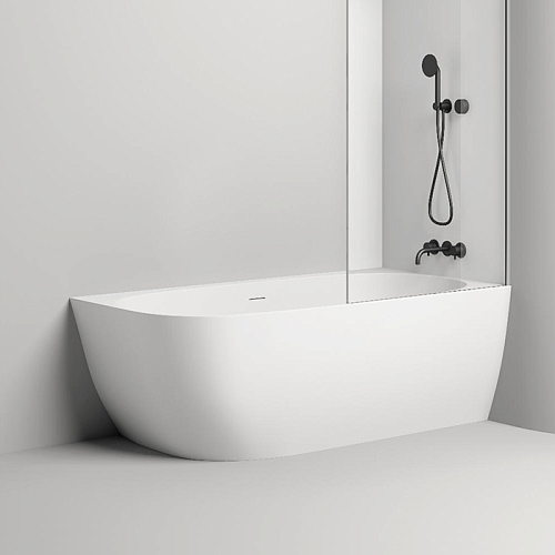 Salini Sofia Corner Right Ванна угловая 170х85х59см., Dx, с дон кл "Up&Down", сифон, слив-пер, материал: S-Sense , цвет: белый глянцевый