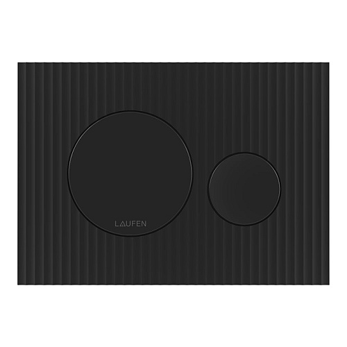 Laufen INEO MOONDANCE Клавиша смыва, цвет: PVD титан черный матовый