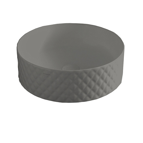 Artceram Rombo Раковина накладная Ø 44 см, цвет: grigio oliva