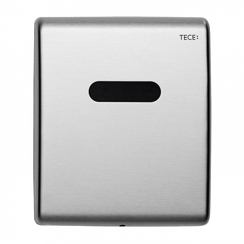 TECE TECEplanus Urinal Панель смыва для писсуара, с инфракрасным датчиком, 6 V батарея, цвет: нержавейка/сатин