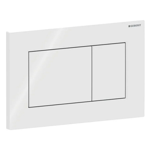 Geberit Sigma01 Клавиша для унитаза, двойного смыва, цвет: хром матовый