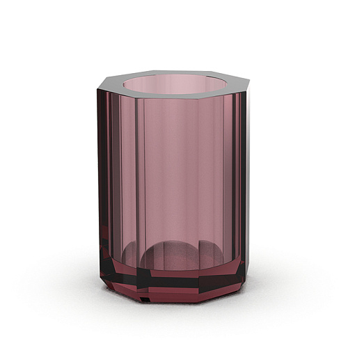 Decor Walther KR BER Kristall Стакан, настольный, цвет: Rich Burgundy