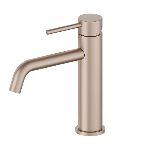 Newform XT Смеситель для раковины на 1 отв., без донного клапана, излив 15см., цвет: Copper satin