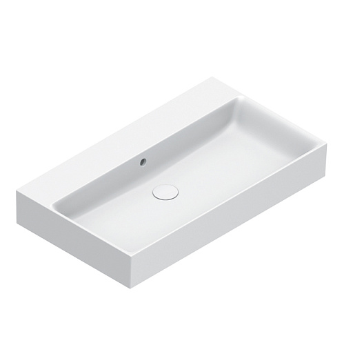 Catalano Premium Раковина 80x47см, без отв., цвет: белый матовый