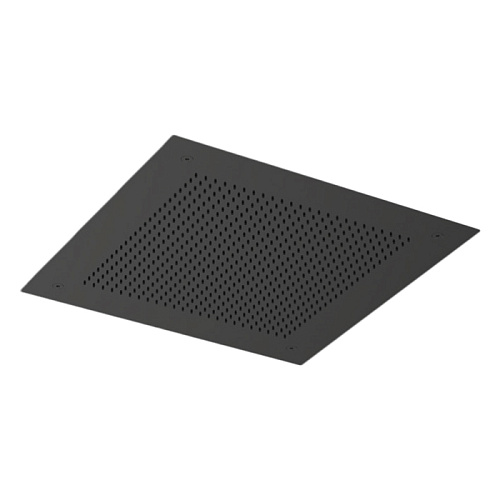 Almar Velvet Temptation Верхний душ 38х38см., потолочный, 1 режим, цвет: Black Absolute Brushed PVD