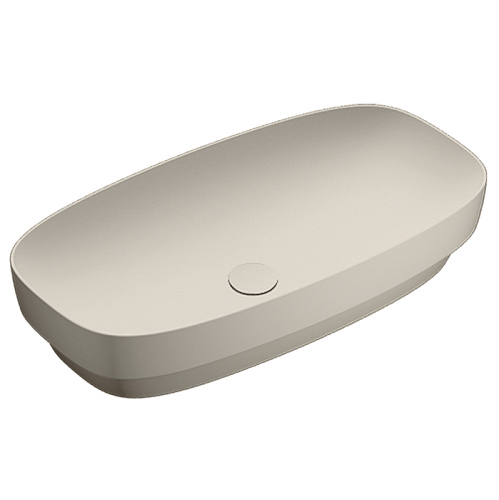 Catalano Alvea Раковина 75x40см встраиваемая, без отв., цвет: Sabbia Satinato