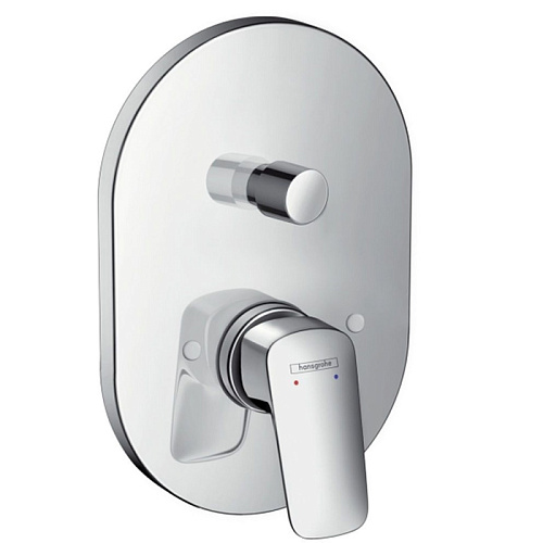 Hansgrohe Logis смеситель для ванны, внешняя часть, цвет: хром