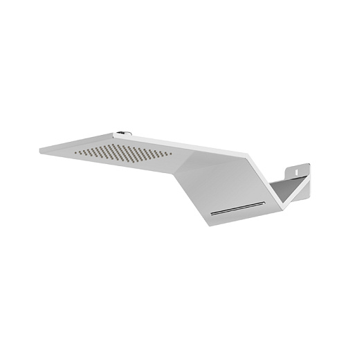 Newform Head Showers Верхний душ 52x25см, настенный, с дождевой и водопадной струей, цвет: хром