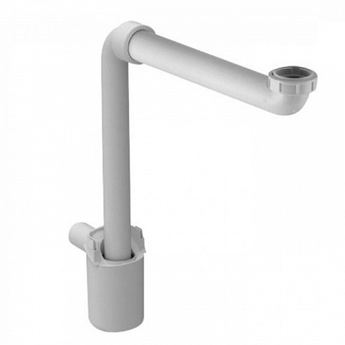 Duravit Сифон экономичный для мебели, 1 1/4, материал: пластик, цвет: белый