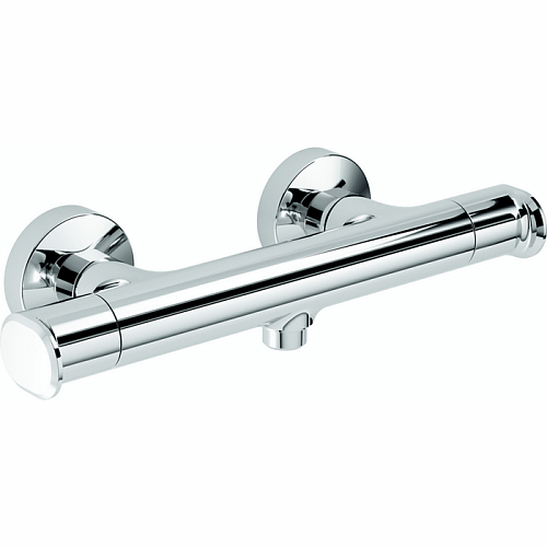 CISAL LineaViva Смеситель термостатический настенный для душа, цвет: хром