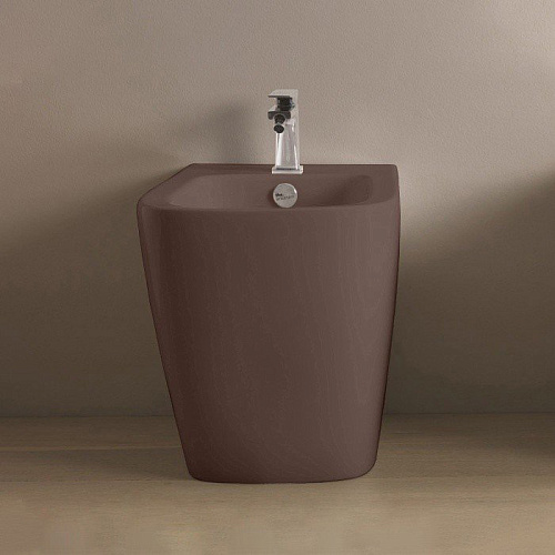 Artceram A16 Биде напольное 36х52 см, 1 отверстие, цвет: tortora