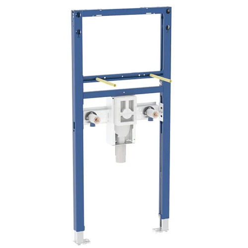 Geberit Duofix Инсталляция для раковины 112см., вертикальный смеситель, с внутристенным сифоном