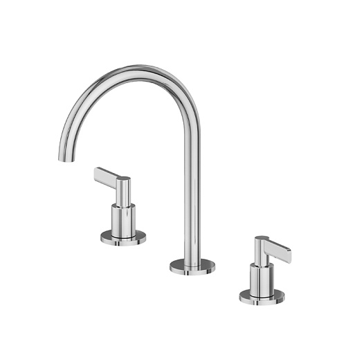 Newform Blink Chic Смеситель для раковины на 3 отв, излив: 18см., цвет: хром