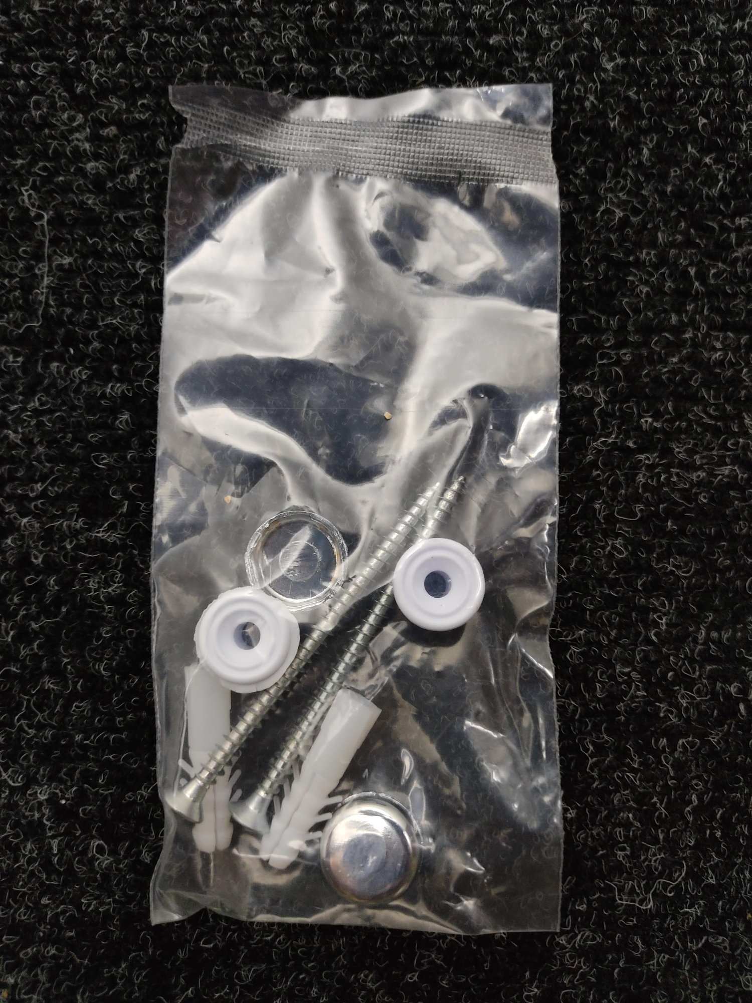 KERASAN Крепление вертикальное для напольных унитазов/биде, цвет хром