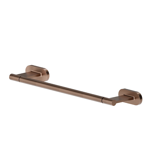 Newform Accessori tondi Полотенцедержатель 30см, цвет: PVD brushed copper bronze