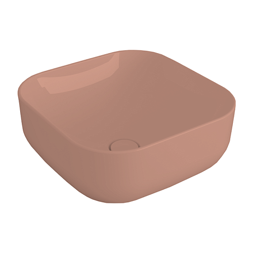 Simas Balloon Раковина накладная, 45x45хh20см., без отв., без перелива, цвет: Caramello