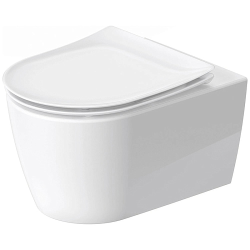 Duravit Soleil by Starck Унитаз подвесной 54х37см, безободковый, HygieneFlush, сиденье микролифт, цвет: белый