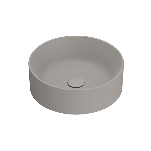 Catalano Zero Раковина 40см, на столешницу, без отв., цвет: Tortora Satinato