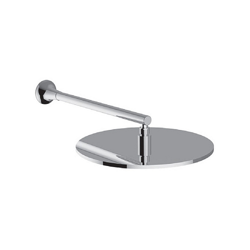 CISAL Vita Верхний душ с настенным держателем L=400мм D=300мм, цвет: хром