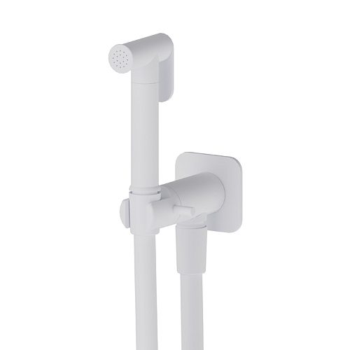Newform Shut Off Гидроершик с многофункциональной струей, цвет: белый матовый