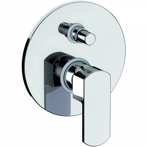 CISAL Roadster Встраиваемый однорычажный смеситель для ванны/душа, цвет: хром