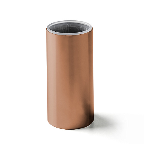 3SC Metal Tonda Стакан подвесной, цвет: Warm Brushed Bronze PVD