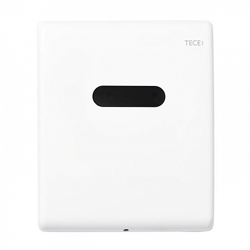 TECEplanus Urinal панель смыва с инфракрасным датчиком для писсуара, 6V батарея, белый матовый 