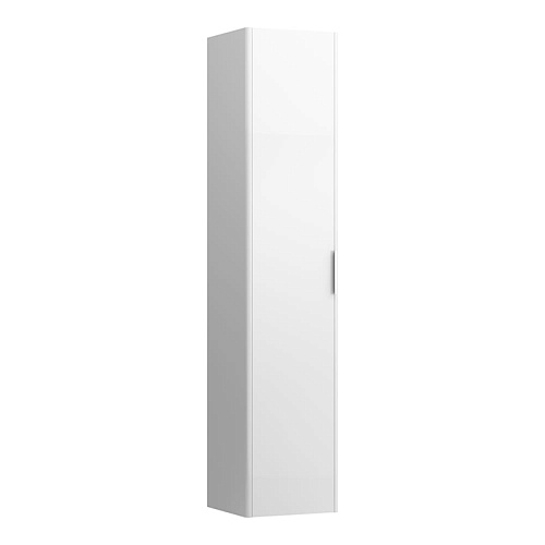 Laufen Base Шкаф 35х33.5х165см., подвесной, 1 дверца справа, цвет: белый глянцевый