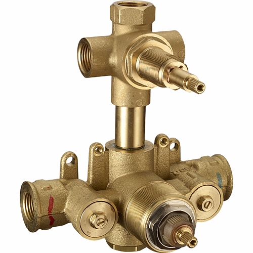 CISAL Встраиваемая часть термостатического смесителя с переключателем на 3 положения, ZA01920004