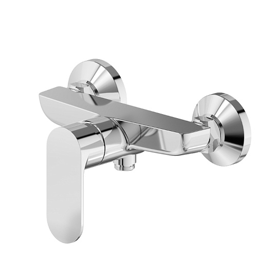 Newform Extro Смеситель для душа, выход снизу, цвет: хром