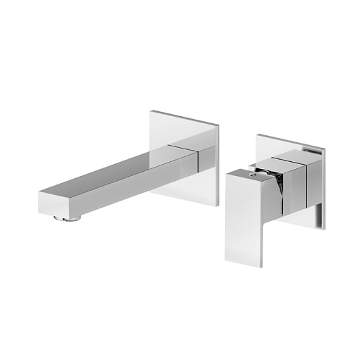 Newform Ergo Q Смеситель для раковины, встраиваемый, внешняя часть, цвет: хром