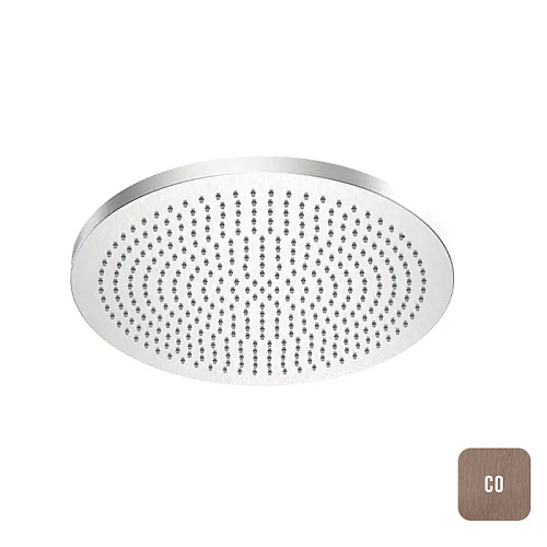 Almar Velvet Верхняя душ D30см, без держателя, цвет: PVD Brushed Copper
