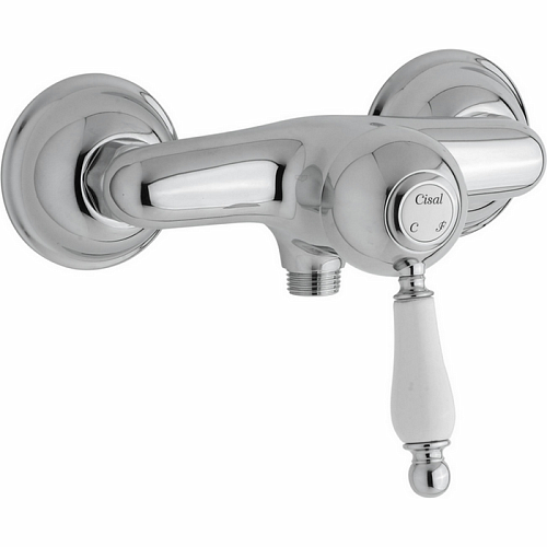 CISAL Arcana Empress Смеситель однорычажный настенный для душа, цвет: хром 