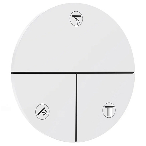 Hansgrohe ShowerSelect Comfort S Переключатель потоков для душа, на 3 источника, цвет: белый матовый