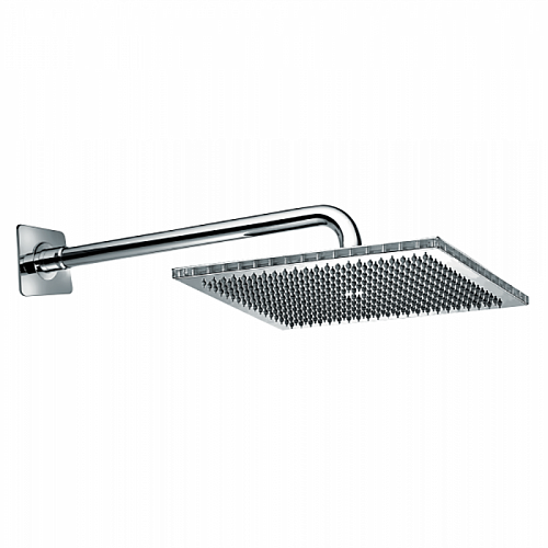 BOSSINI DREAM-RECTANGULAR Верхний душ 400 x 300 мм, 1 режим, с держателем Ø 28 мм, x 400 мм, цвет: хром