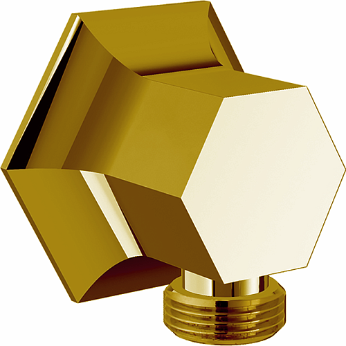 Cisal Cherie Вывод из стены для душевого шланга, цвет: золото