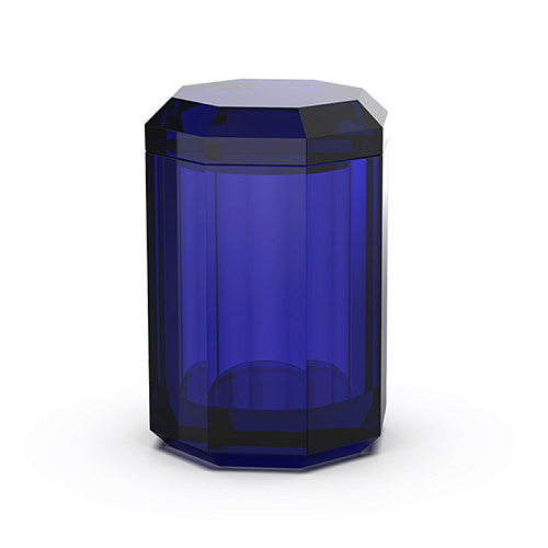 Decor Walther KR BMD Kristall Коробка универсальная, с крышкой, цвет: Capri Blue